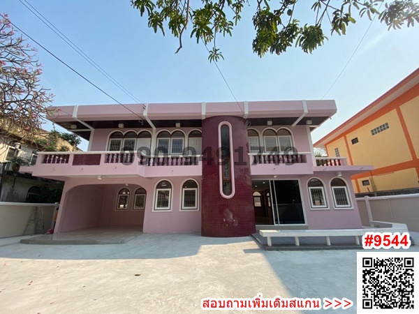 For RentHouseLadprao101, Happy Land, The Mall Bang Kapi : For rent, 2-story detached house, Lat Phrao 101, Intersection 27, near The Mall Bangkapi.