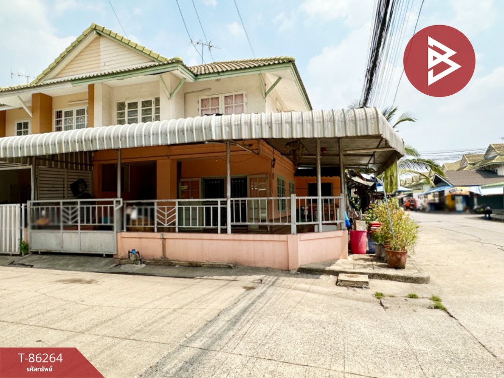 For SaleTownhousePathum Thani,Rangsit, Thammasat : Townhouse for sale Pruksa Bee Village, Rangsit-Khlong 3, Khlong Luang, Pathum Thani