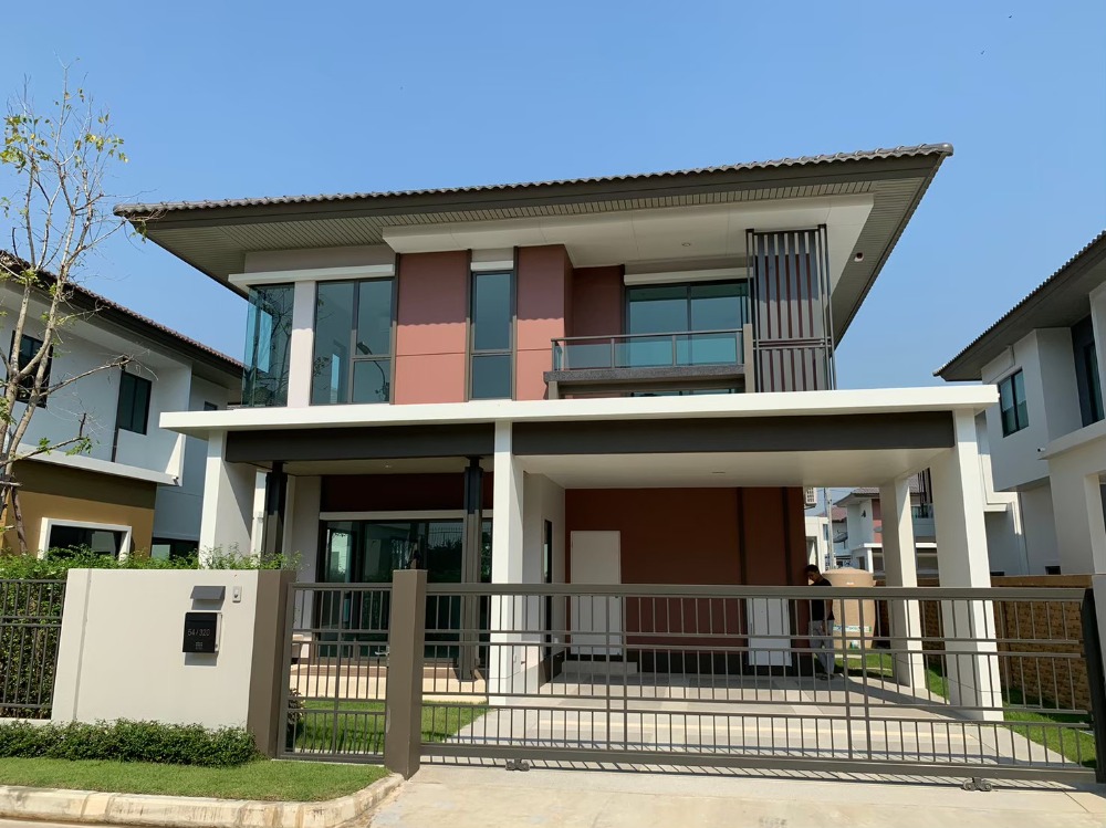 For SaleHouseNonthaburi, Bang Yai, Bangbuathong : 2-storey detached house for sale, owner sells it himself Raise a cat and receive an additional discount!!