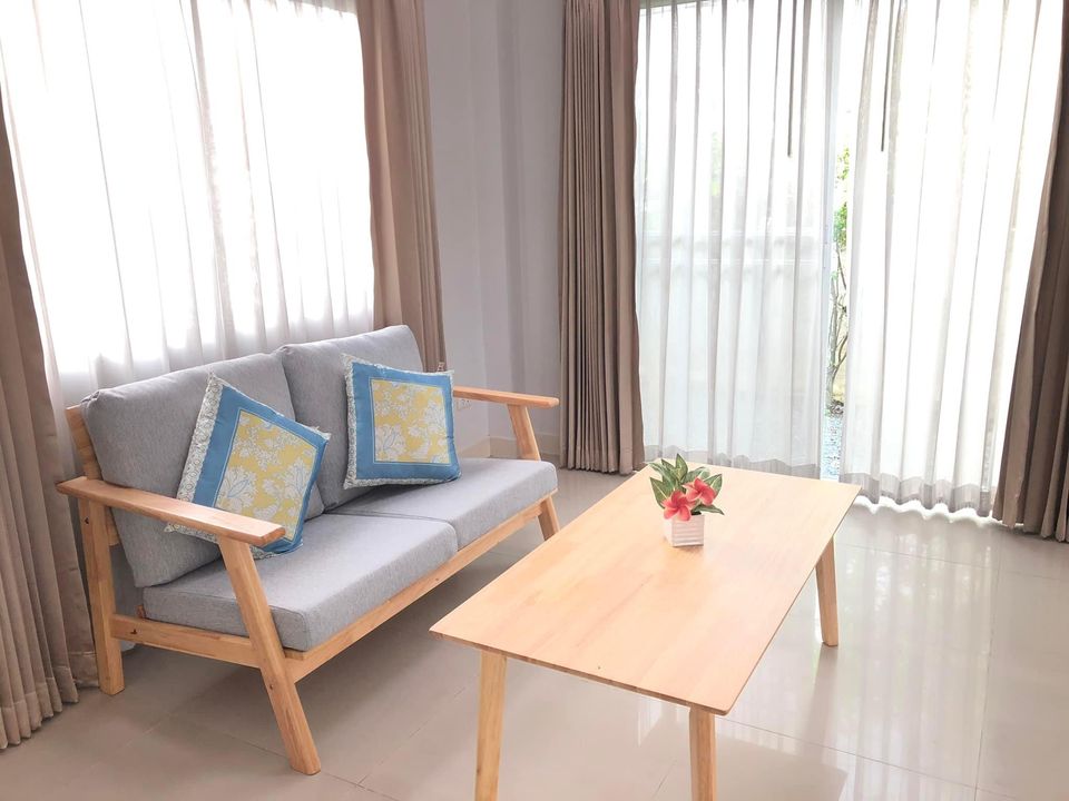 For RentHouseRama5, Ratchapruek, Bangkruai : For rent: Single house *Corner house* next to The Wall shopping mall, Ratchaphruek * The Cluster Ville 2 Village, Ratchaphruek-Rama 5 THE CLUSTER VILLE 2, decorated and ready to move in