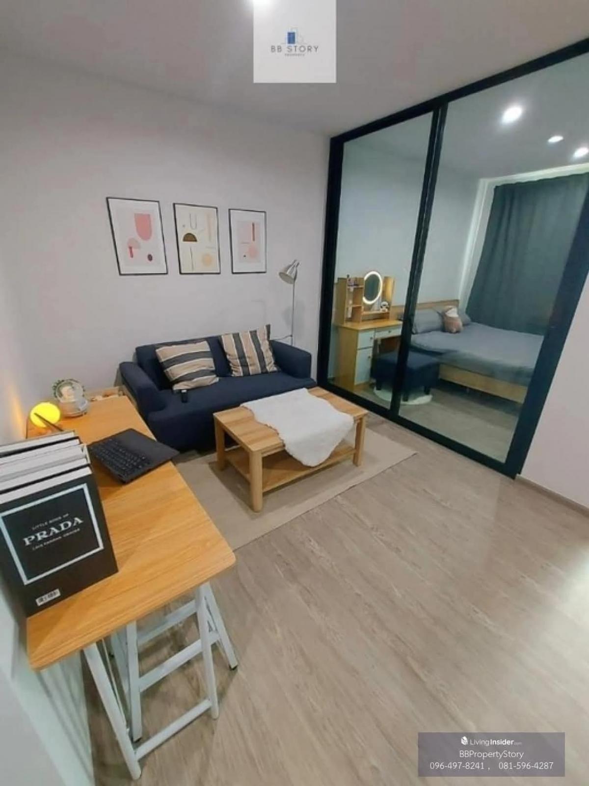 For RentCondoOnnut, Udomsuk : For rent‼ ️ 8,500/month | 🔹 Rye Sukhumvit 101/1 *The last room