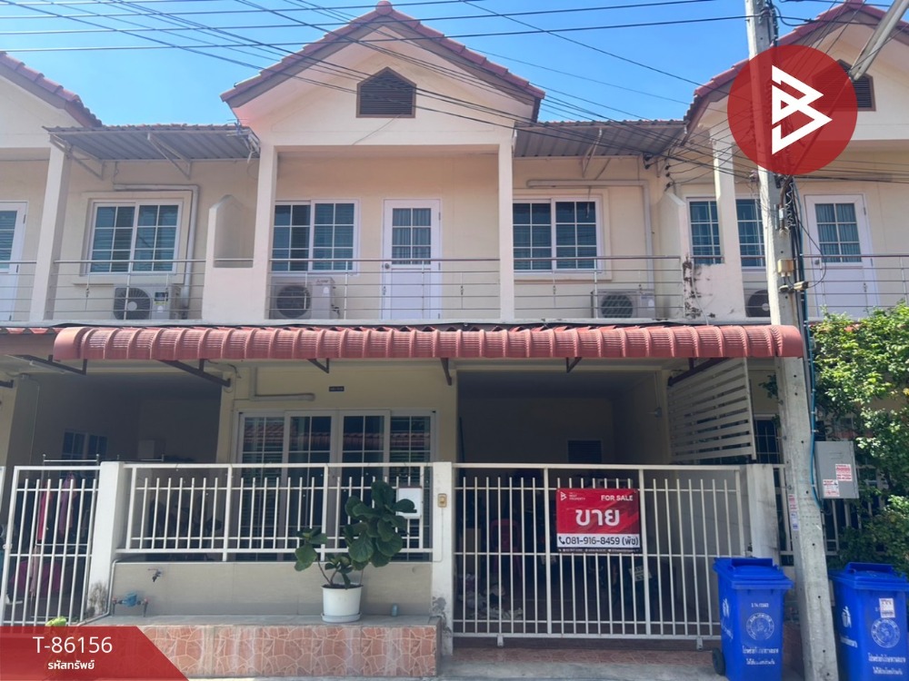 For SaleTownhouseSamut Prakan,Samrong : Townhouse for sale Fueang Fa Villa Village 16, Theparak, Samut Prakan