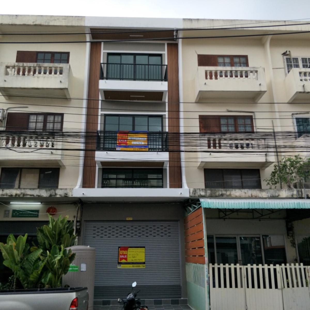 For SaleShophousePathum Thani,Rangsit, Thammasat : 💝 Commercial building, Rangsit, special price! 💝