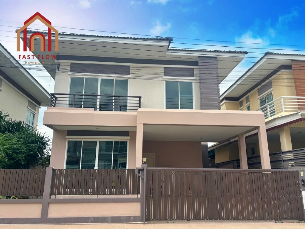 For SaleHousePathum Thani,Rangsit, Thammasat : Urgent sale, detached house, Phatthanasiri The Pride, Phahonyothin-Lam Luk Ka. New house ready to move in!! - Don Mueang Airport Next to Lam Luk Ka Road - Khlong 2 Pattanasiri The Pride phaholyothin - Lumlukka