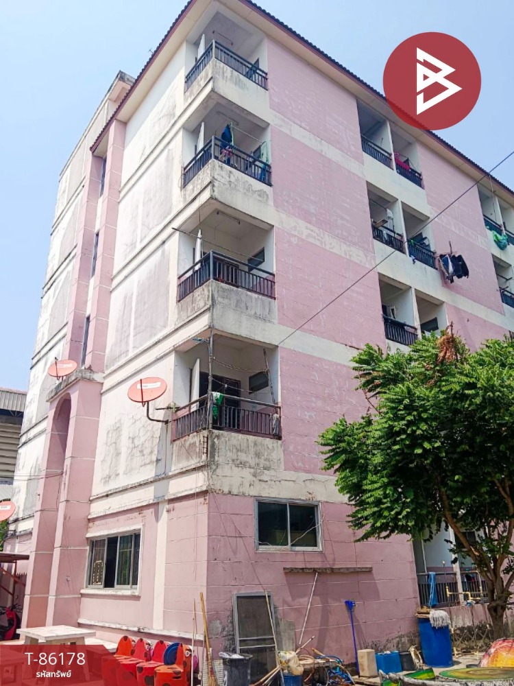 For SaleShophouseSamut Prakan,Samrong : 5-story apartment for sale, area 1 rai 2 ngan 42 square wah, Bang Phli, Samut Prakan.