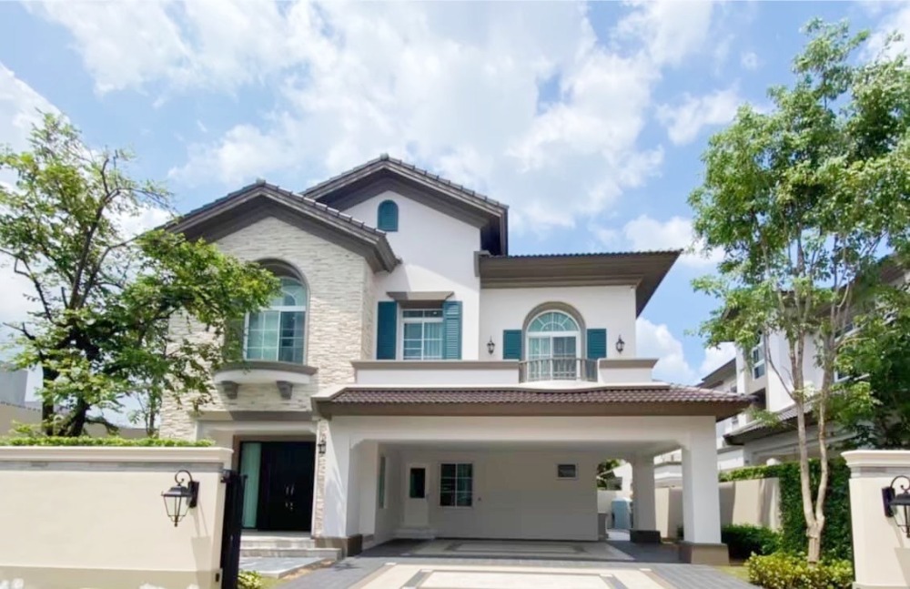 For SaleHouseKasetsart, Ratchayothin : Single house for sale, Nantawan Ramindra-Phahonyothin 50, 4 bedrooms, 4 bathrooms, 85 sqw, luxurious, fully furnished.