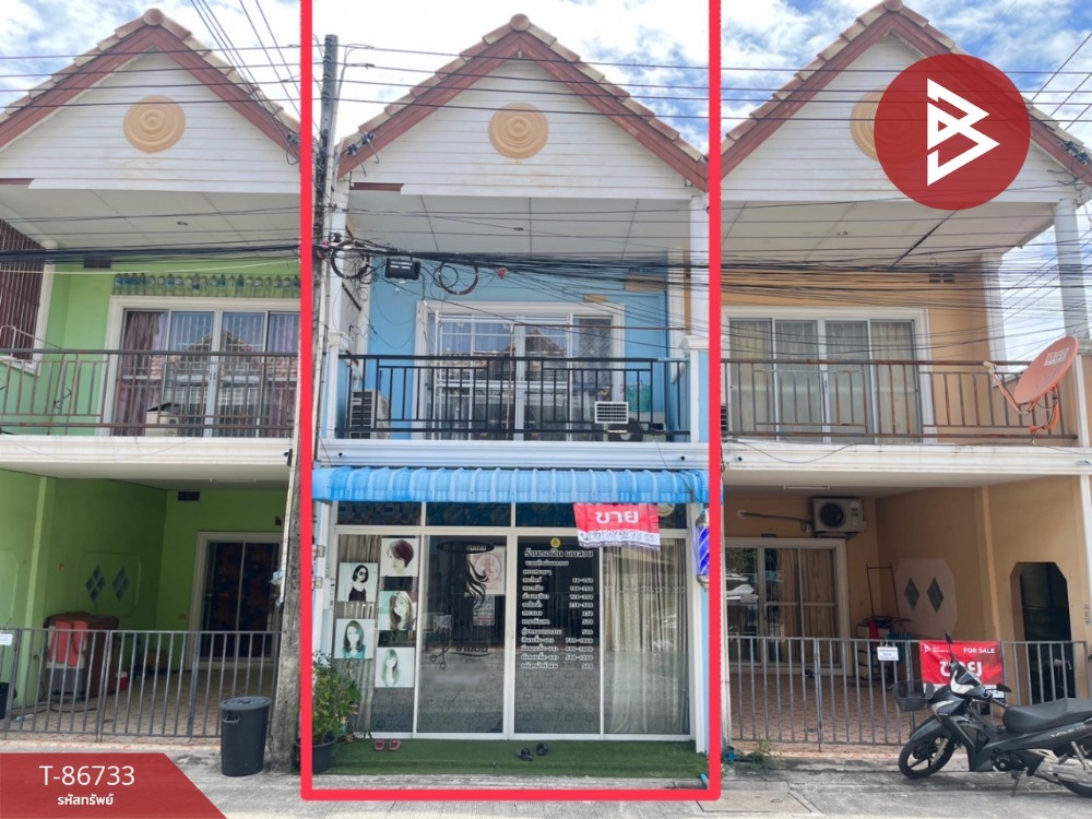 For SaleTownhousePattaya, Bangsaen, Chonburi : Townhouse for sale East Land & House Village, Chonburi