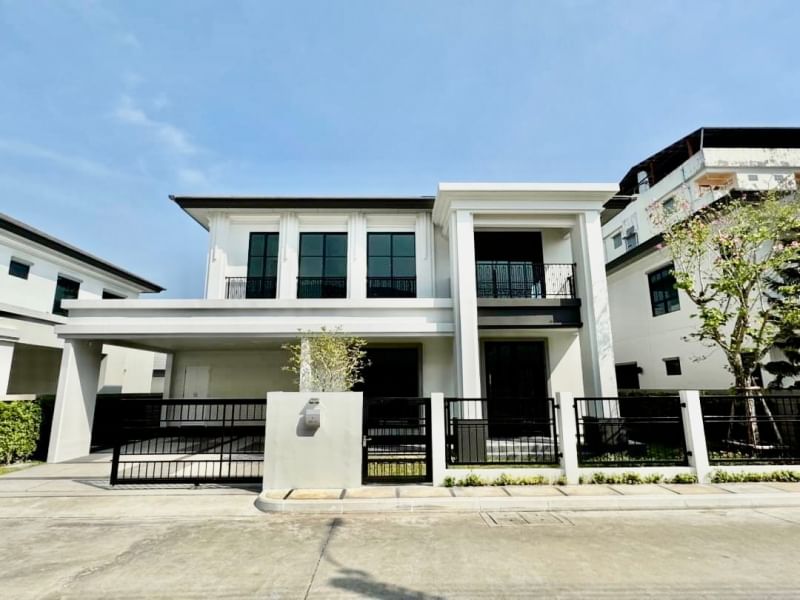 For SaleHouseLadkrabang, Suwannaphum Airport : For sale: New house, never lived in. Setthasiri Bangna Suvarnabhumi Project