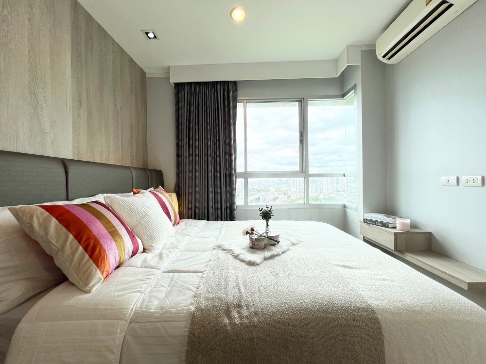 ขายคอนโดปิ่นเกล้า จรัญสนิทวงศ์ : ขาย คอนโดสวย Fully Furnished วิวโล่ง 32 ตรม. พร้อมอยู่ ลุมพินี เพสล ติดถ.บรมราชชนนี