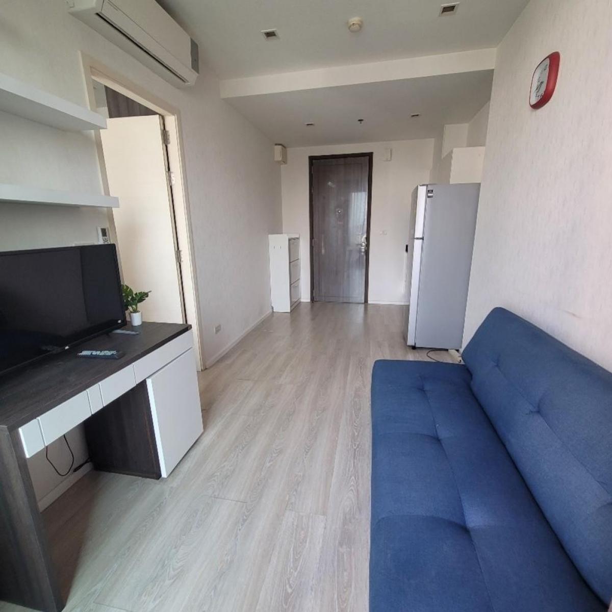 For SaleCondoRatchadapisek, Huaikwang, Suttisan : Quinn Ratchada Condominium for sale (under short-term leasing contract). Building B, 5th floor fully furnished.