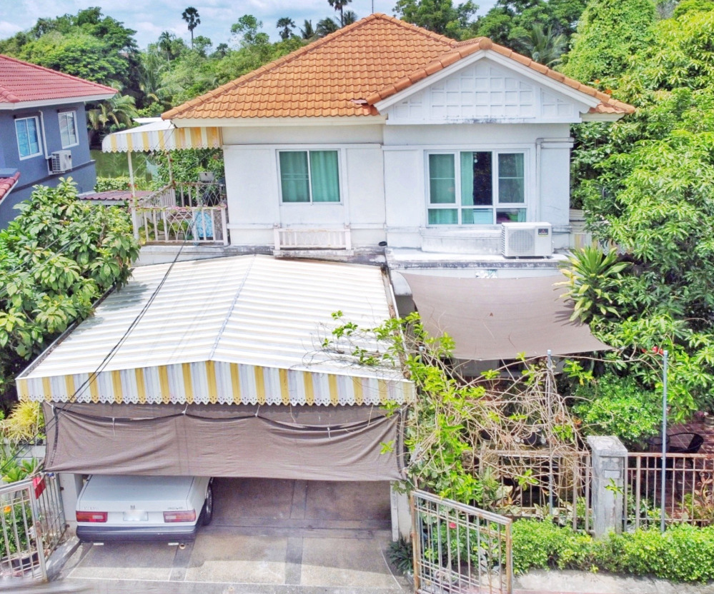 For SaleHouseNonthaburi, Bang Yai, Bangbuathong : Single house, Rattanathibet, 58 sq m, Perfect Park Rattanathibet, Ratchaphruek (Sai ​​Ma), corner house, near Sai Ma BTS.