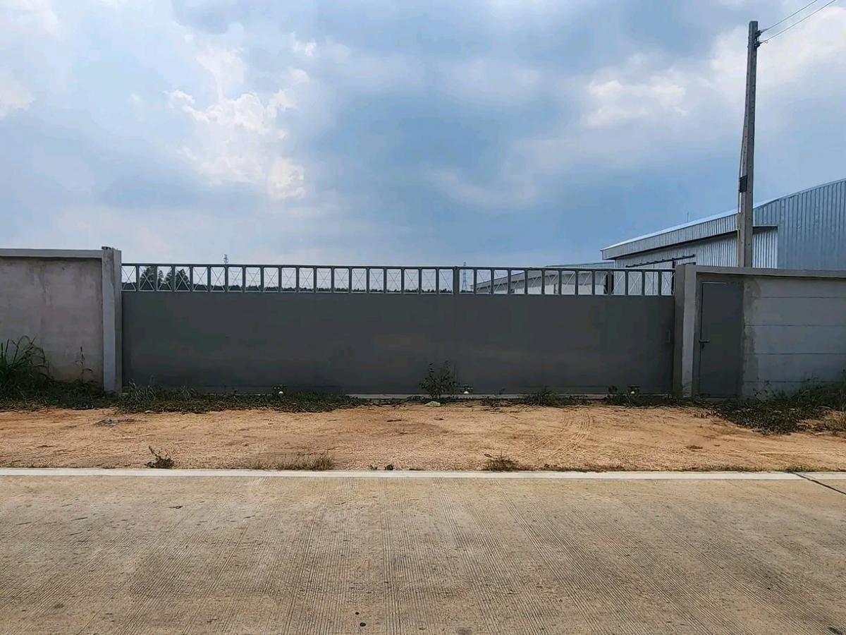 For SaleFactoryPattaya, Bangsaen, Chonburi : Land for sale with fence or land for sale with construction of a factory, 2,000 sq.m., including all permits, including Factory Certificate 4.