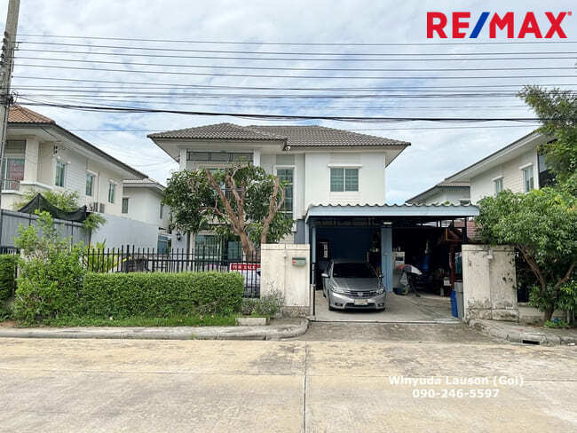 For SaleHouseNonthaburi, Bang Yai, Bangbuathong : 2-story detached house, Soi Wat Lat Pladuk, area 53.8 sq m., Pruksa Village 31, The Season, Bang Yai-Kanchanaphisek, Nonthaburi.