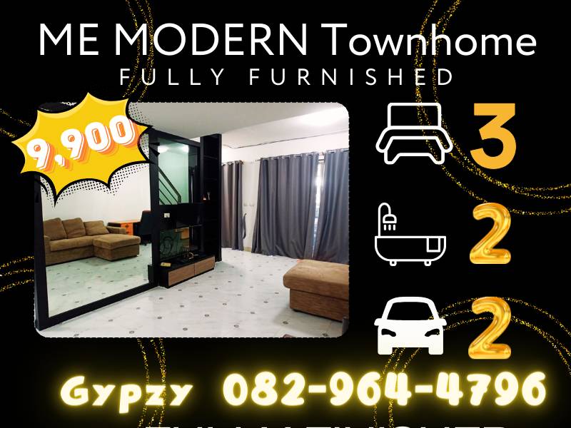 For RentTownhousePrachin Buri : Fully Furnished Home for Rent in Kabinburi