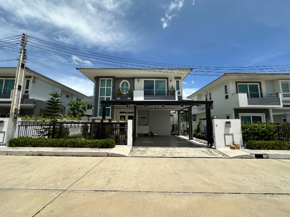 For SaleHouseSriracha Laem Chabang Ban Bueng : 2-story detached house for sale, 3 bedrooms, 3 bathrooms, Supalai Ville, Sriracha, Bueng-Bo Win.