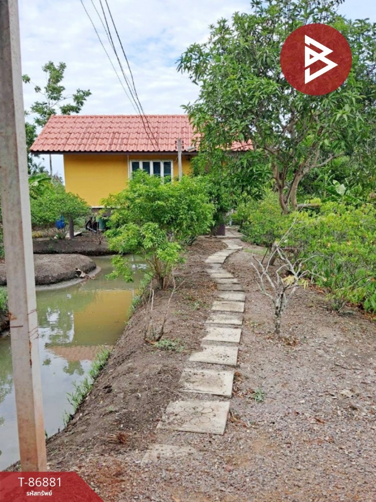 For SaleHouseSamut Songkhram : Single house for sale, area 1 rai 2 ngan 8 square wah, Bang Khonthi, Samut Songkhram.