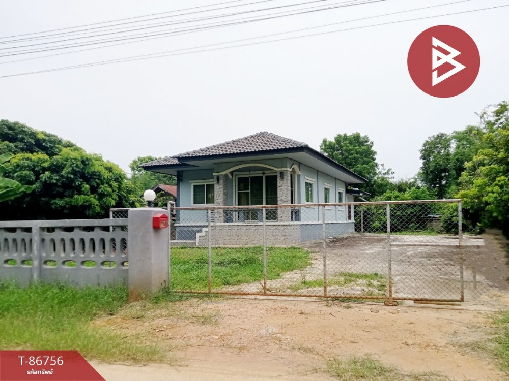 For SaleHouseChiang Rai : Single-storey detached house for sale, area 2 ngan 20 square meters, Thoeng, Chiang Rai.