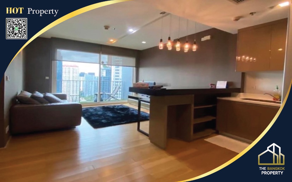 For SaleCondoSukhumvit, Asoke, Thonglor : For sale Siri @ Sukhumvit, a condo on Sukhumvit Road, in the heart of Thonglor, 2 bedrooms, 2 bathrooms, high floor, fully furnished, near BTS Thonglor.