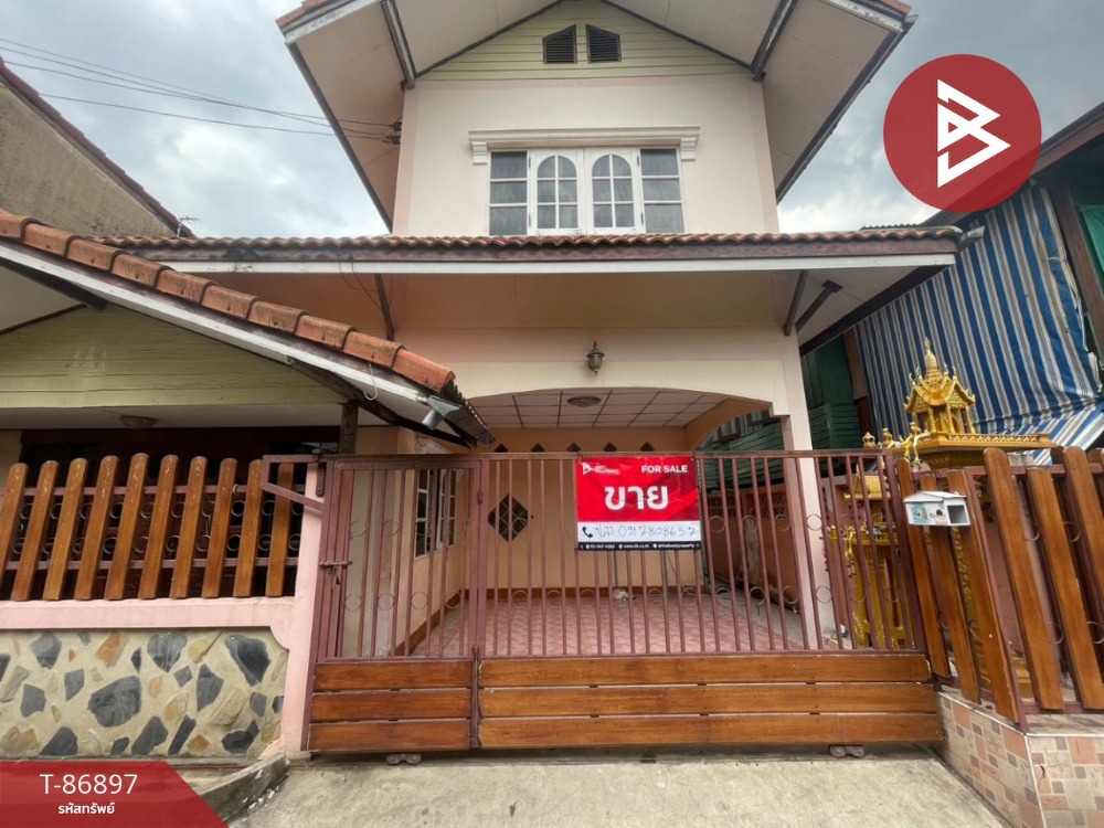 For SaleTownhousePathum Thani,Rangsit, Thammasat : Townhouse for sale, area 25 square meters, Thanyaburi, Pathum Thani.