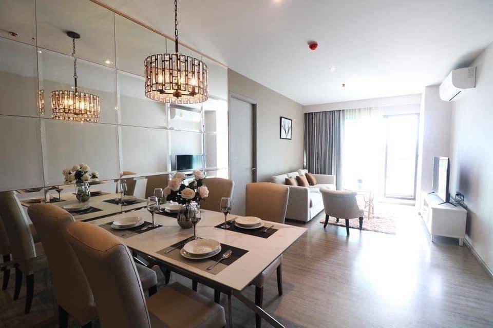 For RentCondoSukhumvit, Asoke, Thonglor : Rhythm Ekkamai - Exclusive Top Floor 2 Beds Condo for Rent!