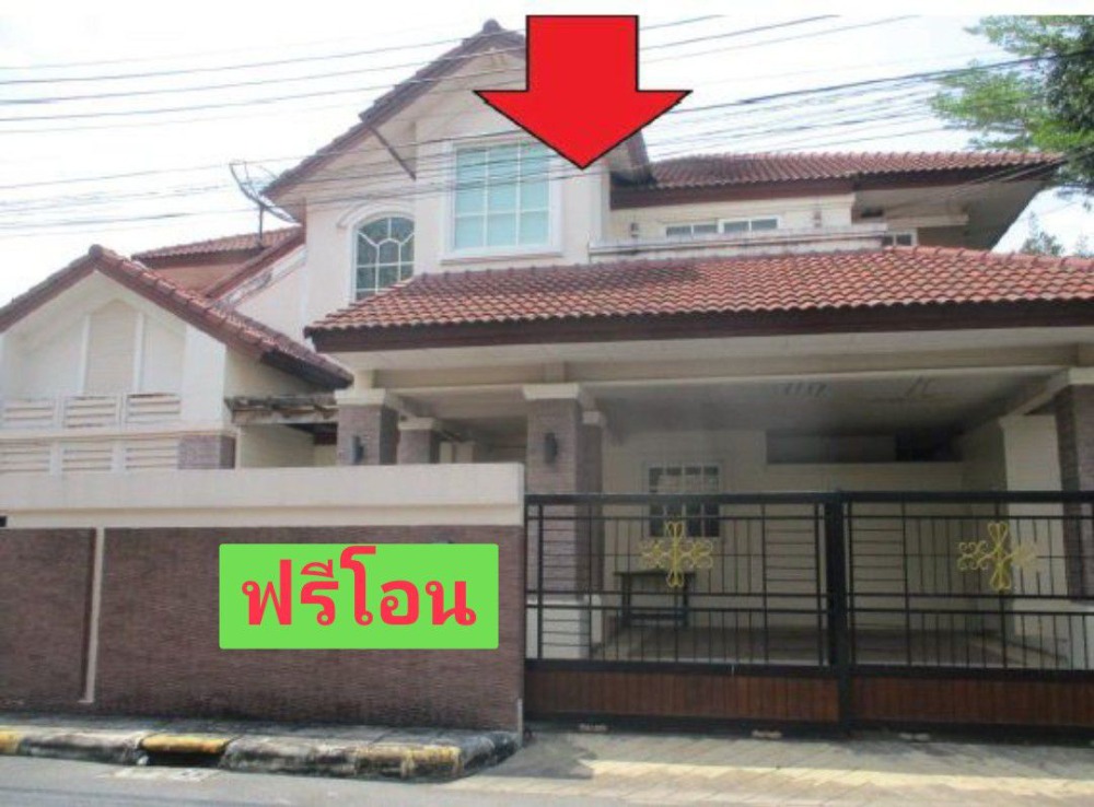 For SaleHousePathum Thani,Rangsit, Thammasat : For sale: House, Warabdin, Wongwaen, Lam Luk Ka 🔥Free transfer🔥 Cheapest price in the project 🔥 Corner house 👍 House 100 sq m. Near BTS Khu Khot, many entrances and exits