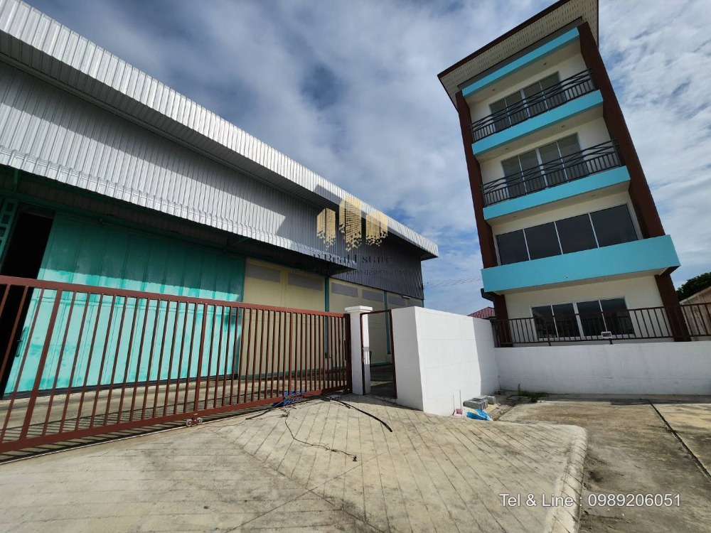 For RentWarehouseNonthaburi, Bang Yai, Bangbuathong : Warehouse/office for rent, Bang Bua Thong - Suphan Buri Road, Lahan Subdistrict, Bang Bua Thong District, Nonthaburi, area 4,200 sq m.