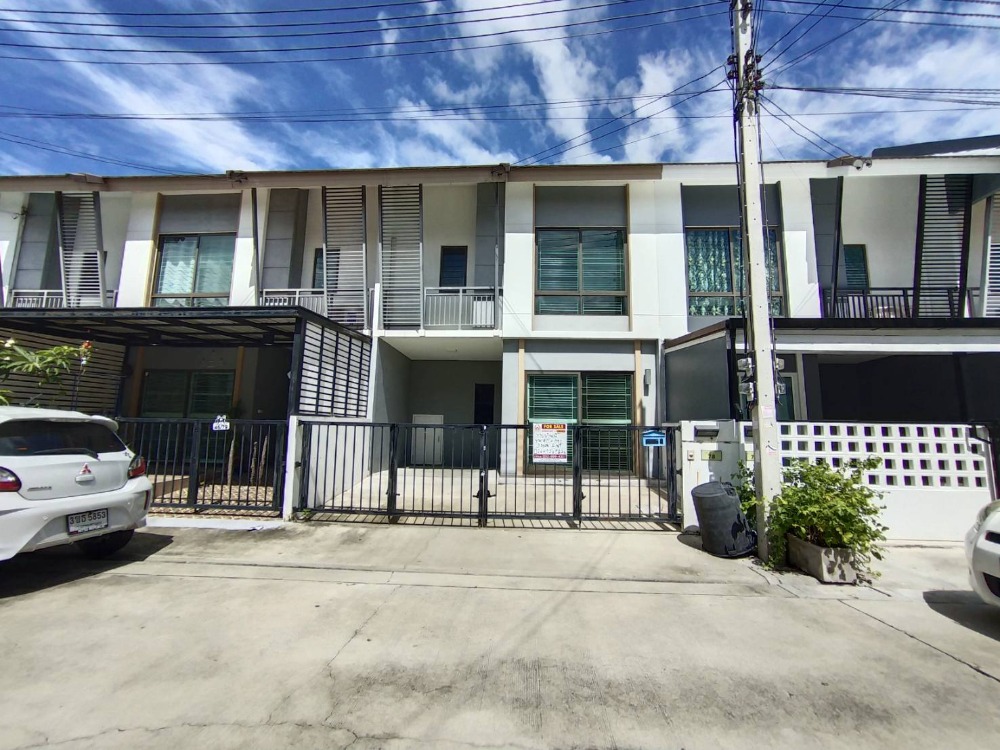 For SaleTownhomePathum Thani,Rangsit, Thammasat : Townhouse for sale Cheapest in the same project, empty room, suitable for new owners to decorate according to project needs, quality, Baan Pruksa-Prime 115 Khlong Sam