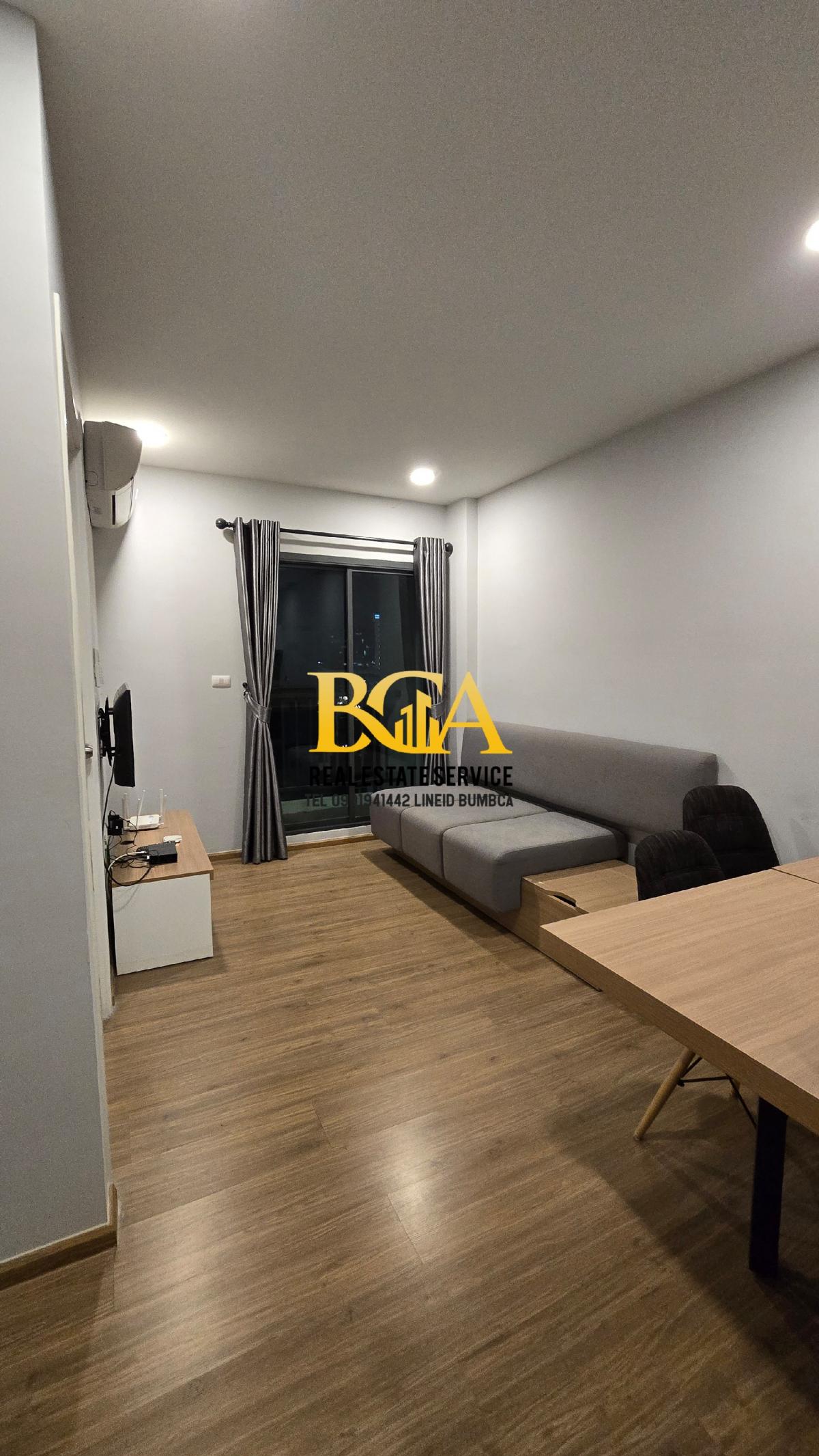 For RentCondoChaengwatana, Muangthong : Condo for rent: Proud 3, Soi Chaeng Watthana-Pak Kret 23, ready to move in, 1 bedroom, size 35 sq m, 7th floor, building view, rental price 7,500 baht/month.