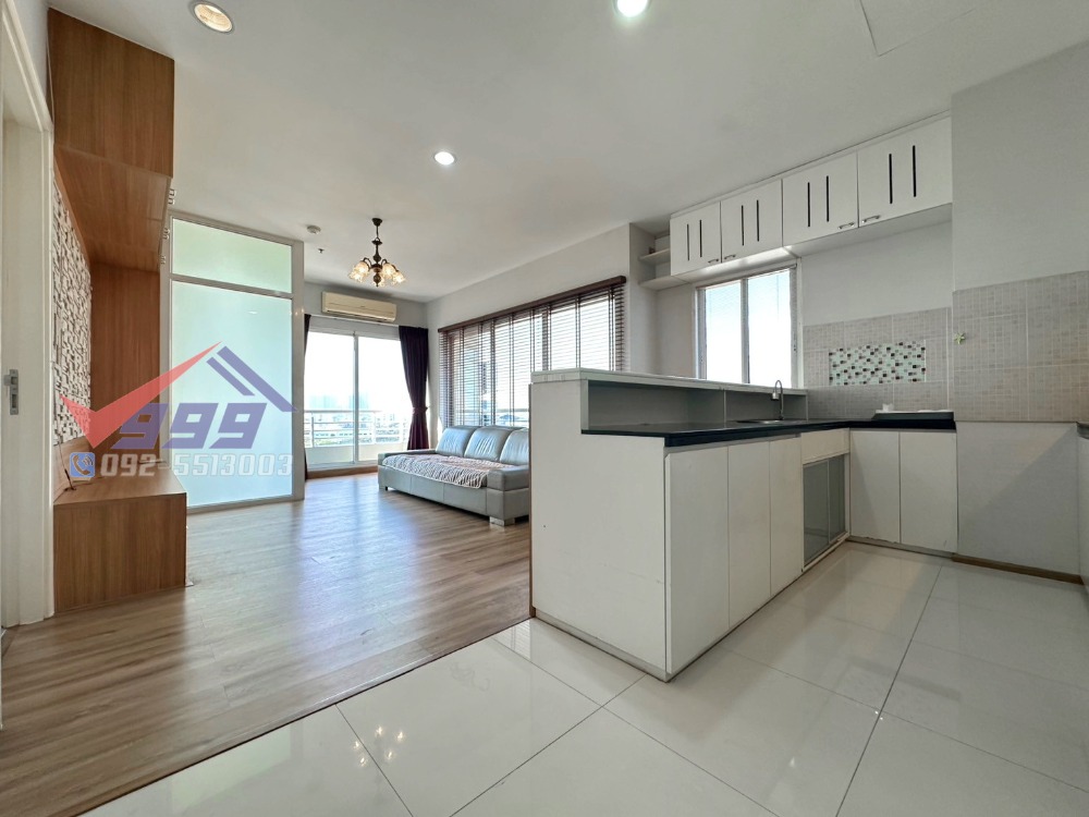 For RentCondoPattanakan, Srinakarin : Four Wings Condo for rent, 2 bedrooms, beautiful room, corner room, 71 sq m.