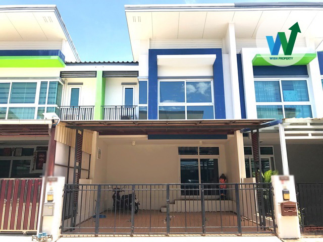 For SaleTownhouseVipawadee, Don Mueang, Lak Si : Rasa Grand Ville Village Beautifully decorated house for sale, 22.5 sq w, 3 bedrooms, 2 bathrooms, 4 air conditioners, near the KPO BTS station.