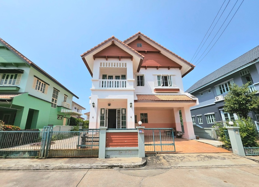 For SaleHouseRathburana, Suksawat : Single house for sale, Thung Khru, Pracha Uthit, Wararom Village, Pracha Uthit 98, beautiful house, shady, quiet.