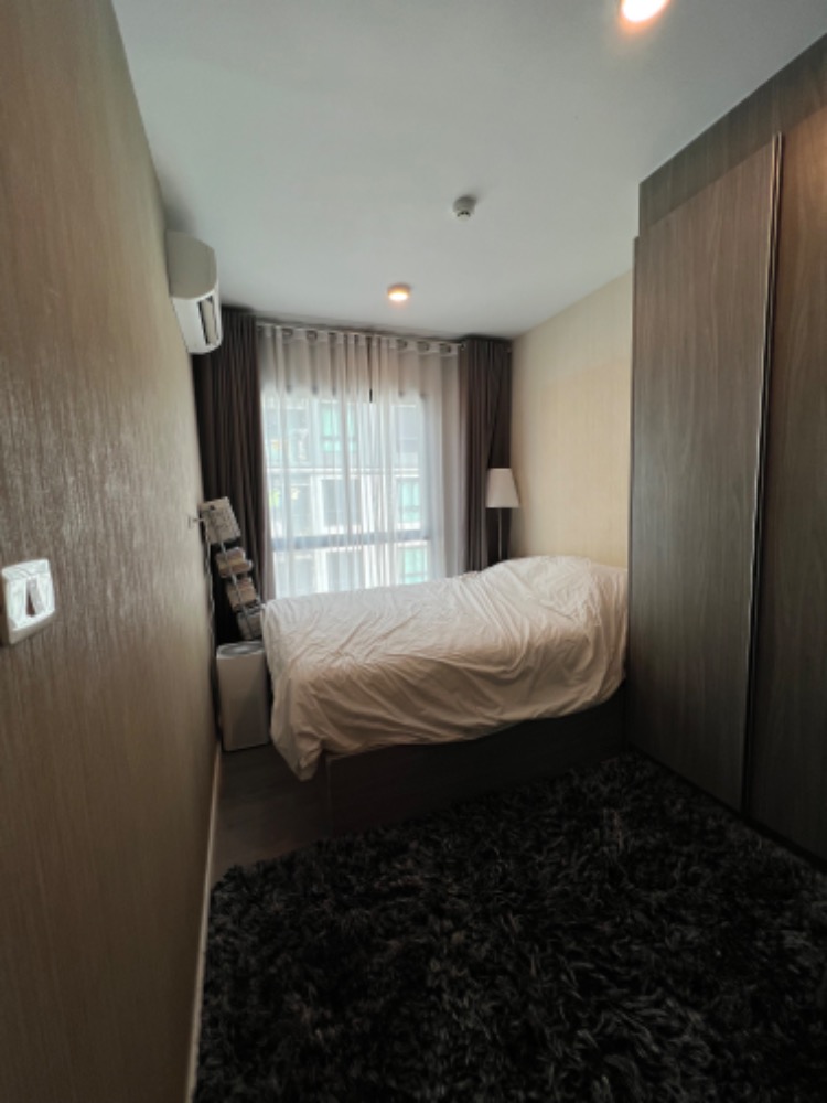 For SaleCondoBangna, Bearing, Lasalle : Condo for sale Notting Hill Sukhumvit 105 BTS Bearing, garden view with electrical appliances (SM636)