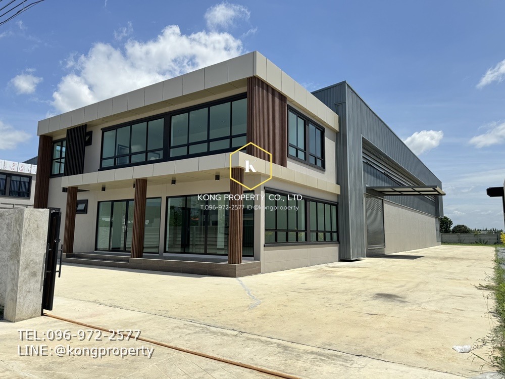 For SaleFactoryNakhon Pathom : Factory for sale, Bang Len, Nakhon Pathom, modern style, area 1-1-80 rai.