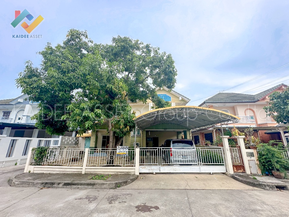 For SaleHouseNonthaburi, Bang Yai, Bangbuathong : Single house, Kunalai Rattanathibet, next to the road, near Central Westgate.