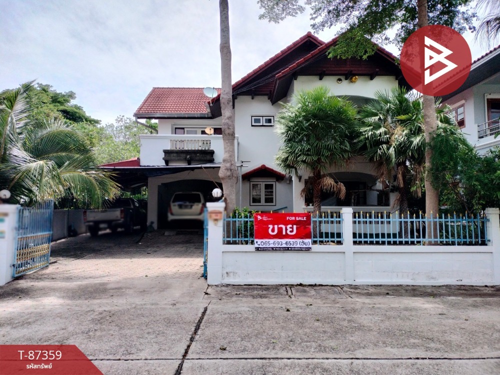 For SaleHousePattaya, Bangsaen, Chonburi : Single house for sale Seaside Village 2, Samet, Chonburi