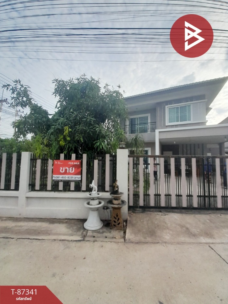 For SaleHouseKorat Nakhon Ratchasima : Single house for sale, The Nice Village, Ban Ko Talat, Nakhon Ratchasima.