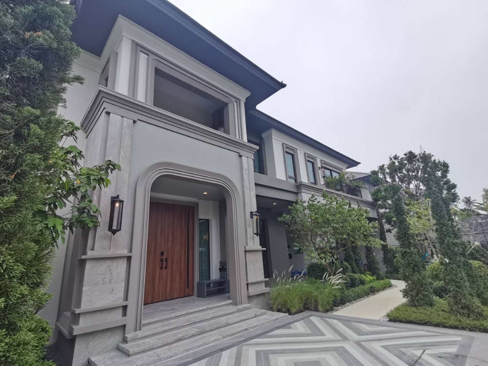 For SaleHouseBang kae, Phetkasem : ♦ Type (S) ♦ Single house 2 storey 4 beds | 148.40 sq.w. 447.00 sq.m. | Grand Bangkok Boulevard Petchkasem-Kanchana | near Singapore International School 2 mins., MRT Lak song station 10 mins