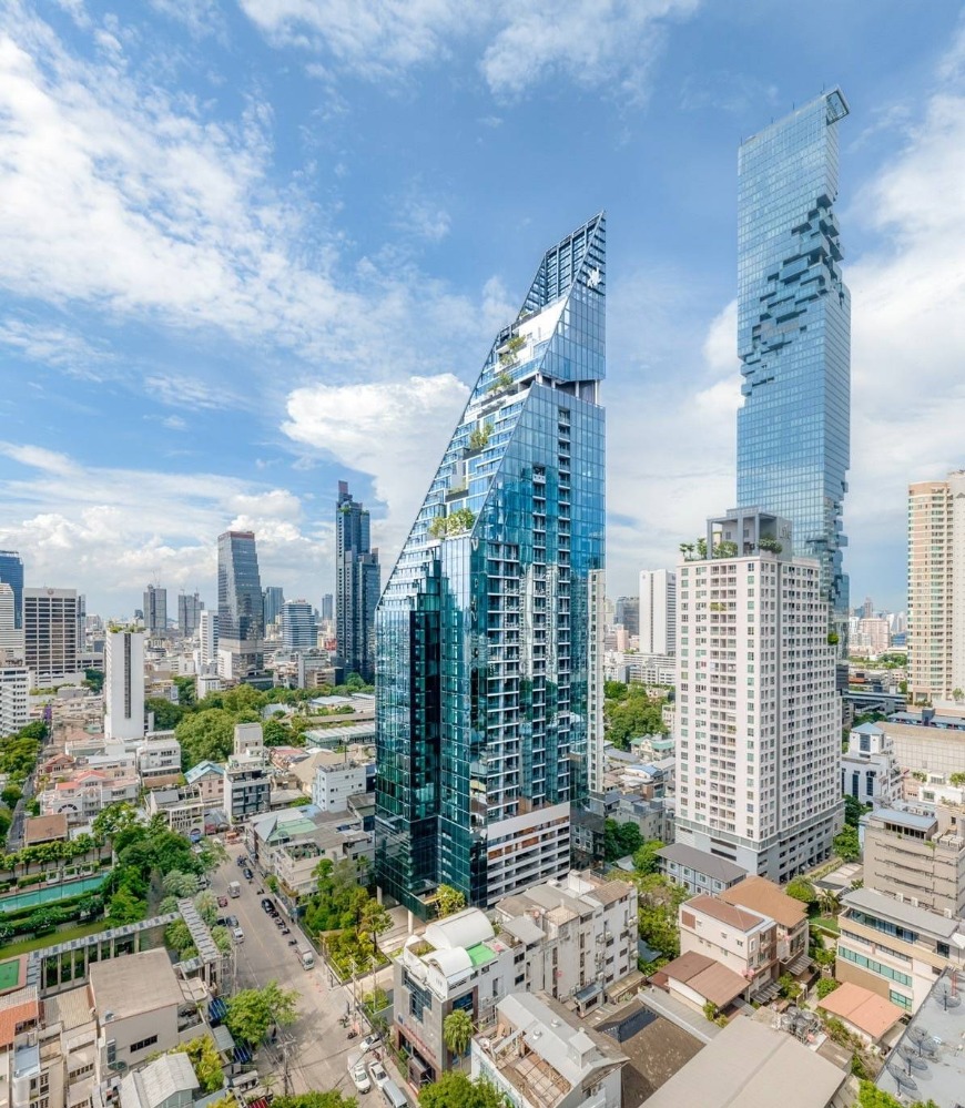 For SaleCondoSathorn, Narathiwat : ♦ Prime location ♦ Tait sathorn​12​ (Tait Sathorn Twelve) | 30+ floor 239.11 sq.m. | Type​2B5+2B18 3 Beds | near BTS Sathorn 1 mins, King Power Mahanakhon 4 mins.