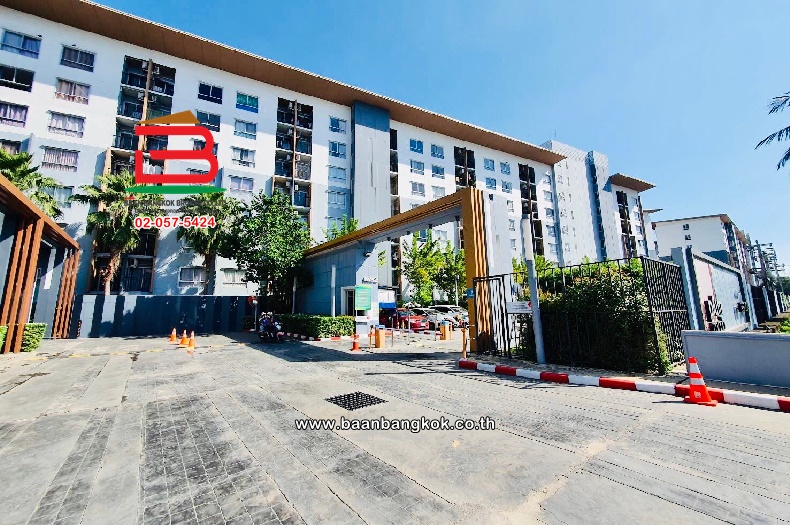 For SaleCondoNonthaburi, Bang Yai, Bangbuathong : Condominium project Plum Condo Bang Yai Station, Building A, area 23.05 sq m, Kanchanaphisek Road. Bang Rak Phatthana Subdistrict Bang Bua Thong District Nonthaburi Province