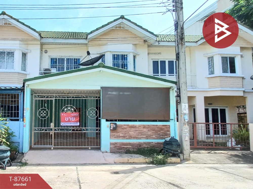 For SaleTownhouseRama 2, Bang Khun Thian : Townhouse for sale Pisan Village, Project 14, Bang Khun Thian, Bangkok