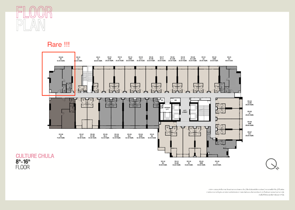 Sale DownCondoSilom, Saladaeng, Bangrak : Down payment for sale, 2 bedrooms, 2 bathrooms, rare location, large room, project is no longer for sale, interested 0859146663