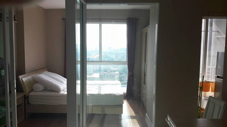 For SaleCondoRama9, Petchburi, RCA : The Mark Ratchada Airport Link, studio room, 16th floor, area 31.68 sq m, fully furnished, ready to move in, 2.29 million baht.