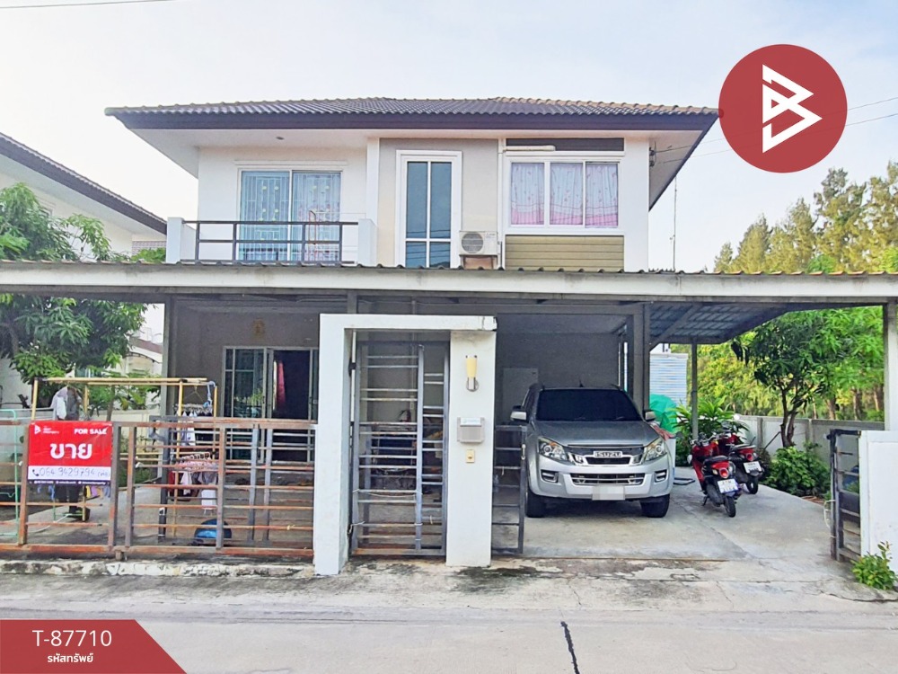 For SaleHouseChachoengsao : Single house for sale Sukhumvit Lite Village, Bang Pakong (Sukhumvit Lite), Chachoengsao