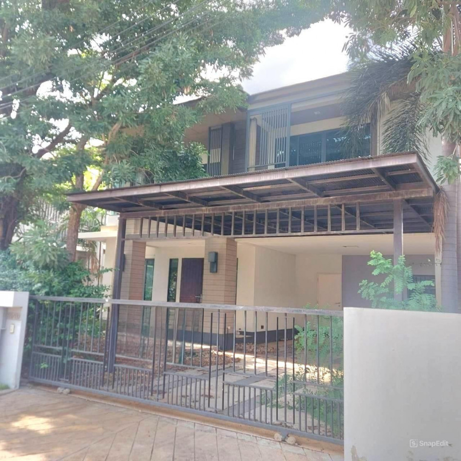 For SaleHouseRama5, Ratchapruek, Bangkruai : Single house for sale, below appraised price, Setthasiri Chaiyaphruek-Chaengwattana, 282 sq m, 88 sq m, main road in the project.