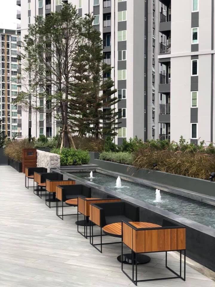 For SaleCondoRatchadapisek, Huaikwang, Suttisan : Property Code BP0061 Chapter One Eco Ratchada - Huai Khwang Room size 23 sq m., 1 bedroom type, 6th floor.