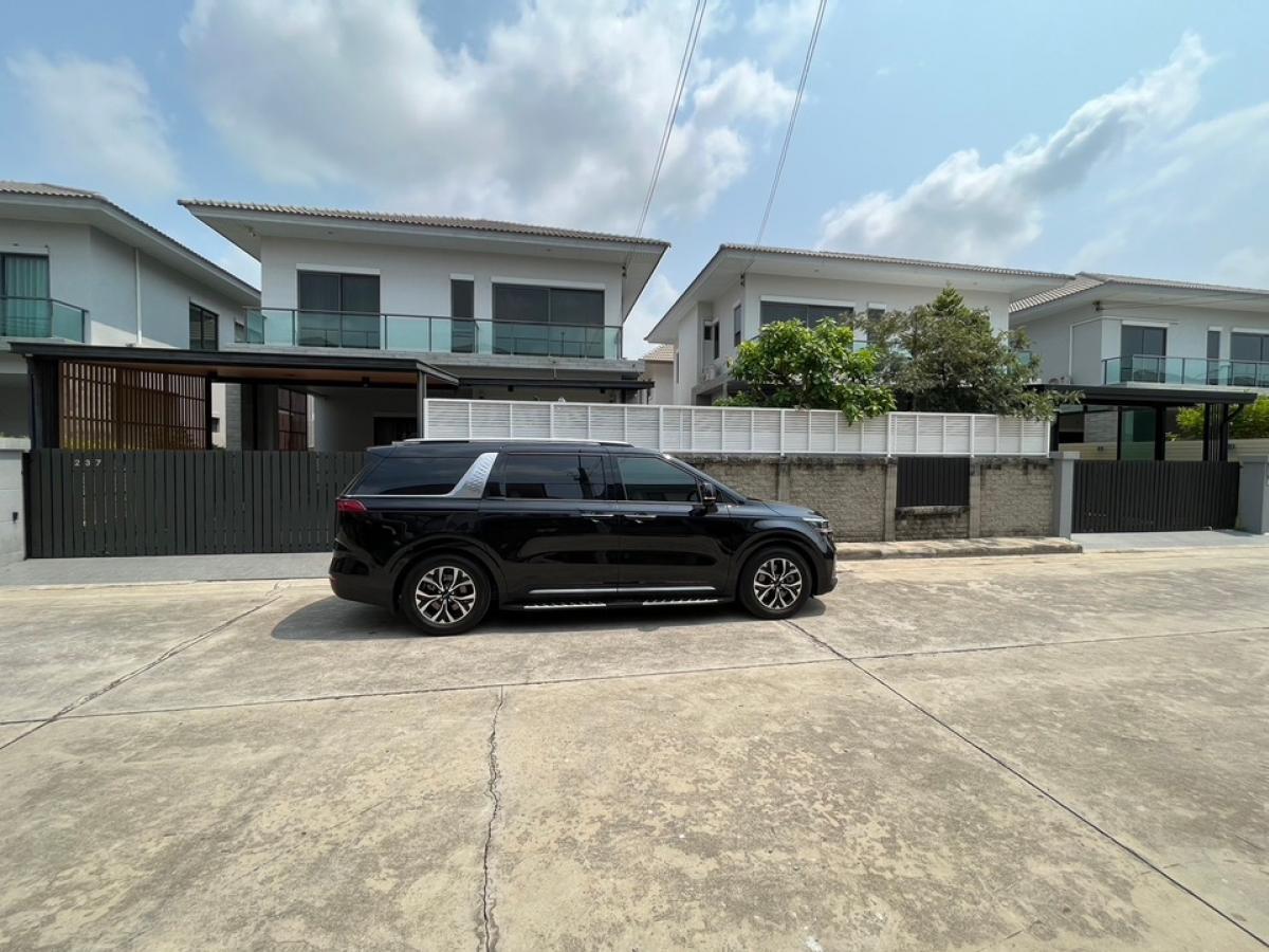 ให้เช่าบ้านสมุทรปราการ สำโรง : For sell/rent บ้านเดี่ยว2หลังติดกัน บ้านริมสวน ซีนเนอรีน บางนา-สุวรรณภูมิ 6ห้องนอน