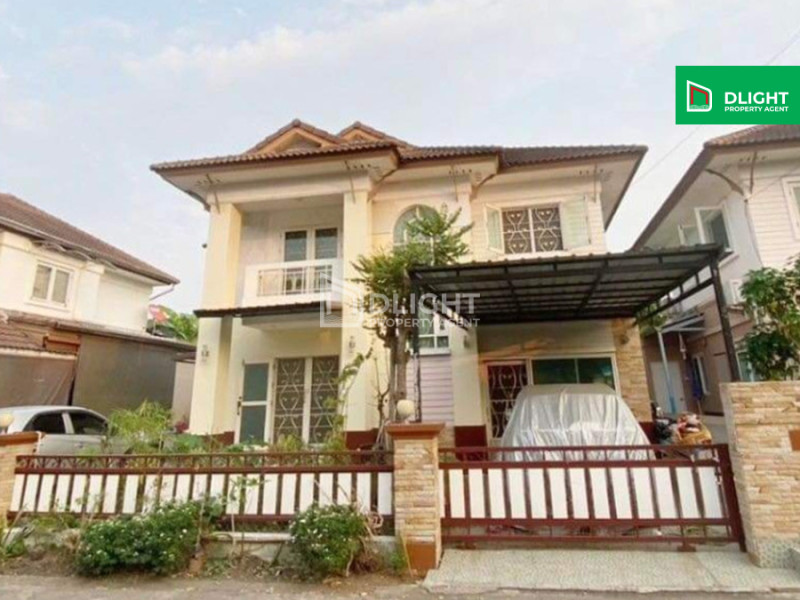 For SaleHouseRama5, Ratchapruek, Bangkruai : Single house Thanathong Sweet House, 53.4 sq m, 3 bedrooms, 2 bathrooms, price 3.5 million baht, ready to move in, good location.