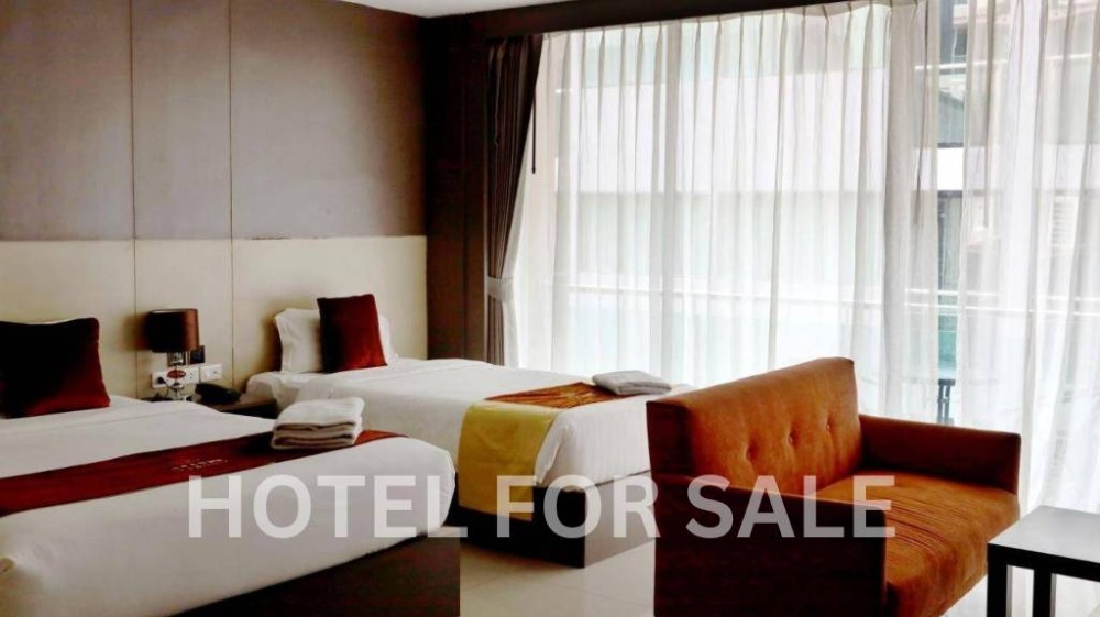 For SaleBusinesses for salePattaya, Bangsaen, Chonburi : Prime location Hotel for sale Located south Pattaya