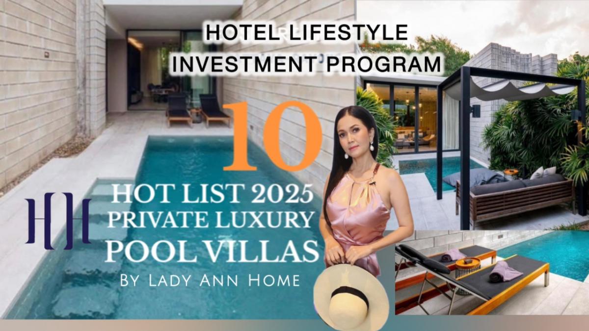 ขายบ้านพัทยา บางแสน ชลบุรี สัตหีบ : 10 Hot List 2025 Luxury Private Pool Villas Pattaya 🥂10 ทำเลทอง พูลวิลล่าพัทยาเพื่อการลงทุนกับโรงแรมระดับโลก Cross Pattaya Oceanphere ในเครือ Habitat Group Hotel Lifestyle Investment เชื่อมต่อเมืองน่าอยู่อัจฉริยะ EEC SMART CITY PATTAYA THAILAND