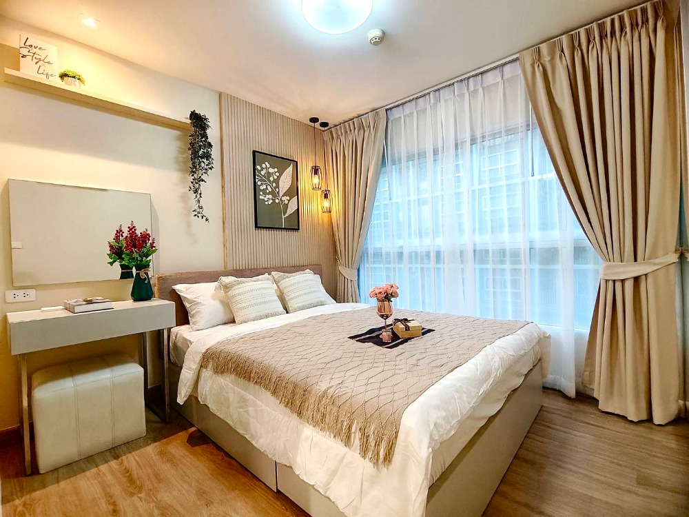 ขายคอนโดรามคำแหง หัวหมาก : 🚩ขายคอนโด : D Condo Ramkhamhaeng 9, ห้อองแต่งใหม่